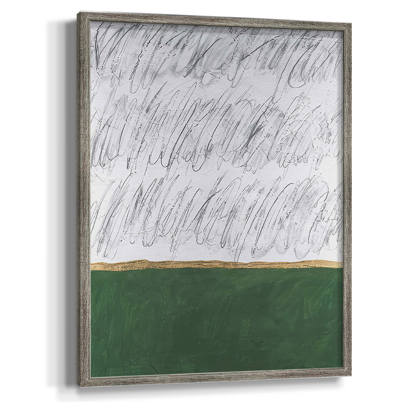 Chroma Tract III Framed Print - Solid Wood, 11" H x 9" W