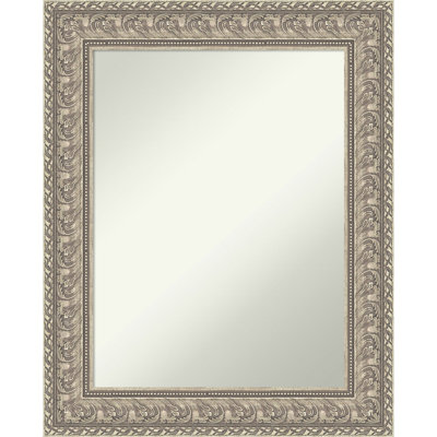 Sydney Silver Non-Beveled Framed Wall Mirror