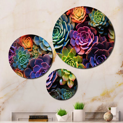 Plants & Flowers Wall Decor on Metal