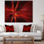 Corwin, art graphique abstrait «Red and Yellow Rays»-35124135-35124149