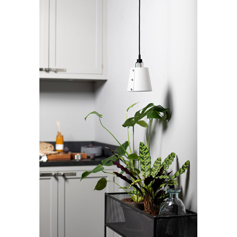Cone Pendant Shade, 5.12" H x 5.51" W x 5.51" D, Stone