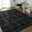 Tapis géométrique gris / noir-71603544