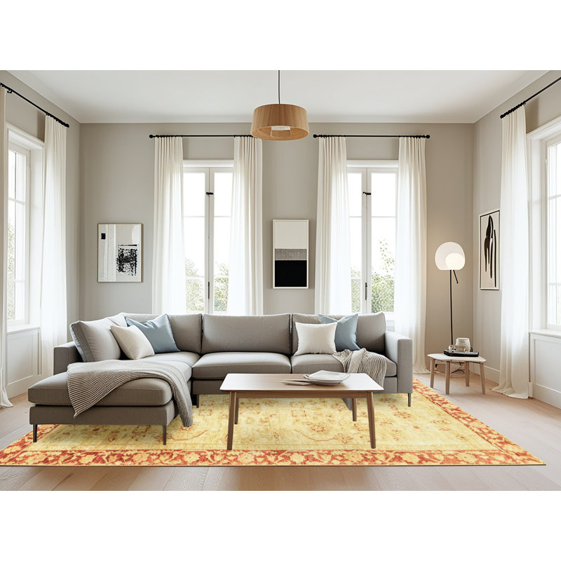 Tapis abstrait moderne 2964, Rectangle 8 pi x 10 pi