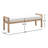 Colleen Polyester Upholstered Bench-906319274-906319275