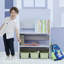 30.75cm H X 23.5cm Teamson Kids Child Sized Bookcase with 3 Shelves Gray