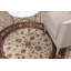 Round Deseria Oriental Wool Area Rug-1352699894