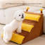 Rampe pour animaux de compagnie pour petits chiens, rampe intérieure antidérapante pour animaux de compagnie - avec mousse haute densité 25D et housse lavable-1618151263