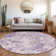 Jedikiah Washable Damask Indoor / Outdoor Rug