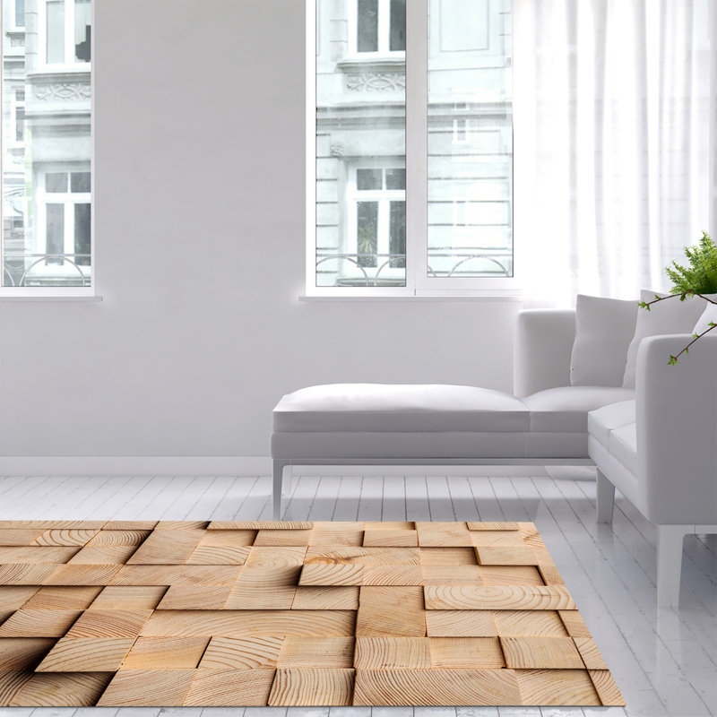 Yoplac Geometric Indoor / Outdoor Area Rug, Rectangle 140 x 200cm