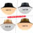 Modern Matte Black Semi Flush Mount Ceiling Light Fixture