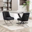 Chaise d'appoint rembourrée en velours Elian-293064306