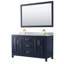 Ensemble de meuble-lavabo double 60 "avec miroir Daria-97959595-97959597-97959601
