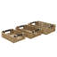 JVL Seagrass Decorative Basket