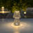 8'' Battery Powered Integrated LED Outdoor Table or Shower Lamp
