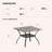 Olon Metal 4 - Person Dining Table-1238370772