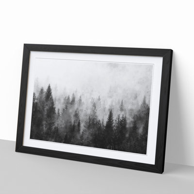 The Misty Forest - Picture Frame Graphic Art