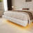 Floating Bed With Light-1873147855