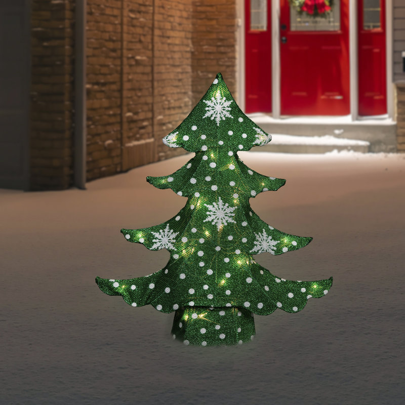 Décoration de Noël en tissu pour l'extérieur