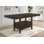 Arlyle 78-inch Extension Counter Dining Table Cappuccino