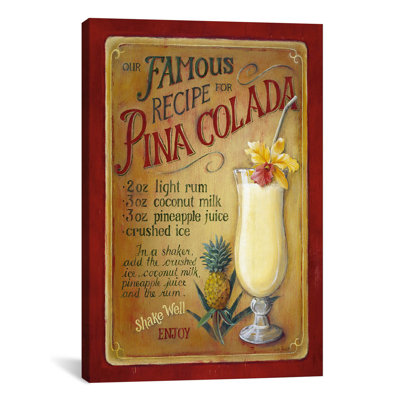 " Famous Recipe for Pina Colada "