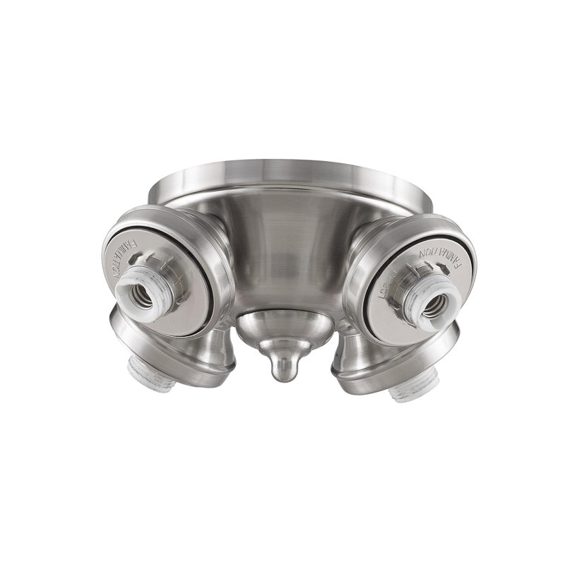 myFanimation Four Light Fitter - Brushed Nickel, Brushed Nickel