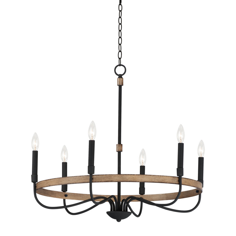 Alvonia 6 - Light Dimmable Chandelier