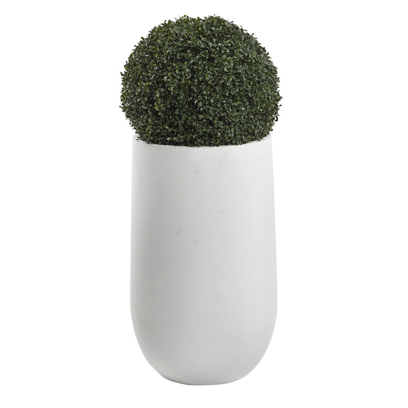 Buis artificiel 50 po en pot