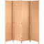 Paravent pliable cloison de séparation en bois 6 pi-51287926-51287921