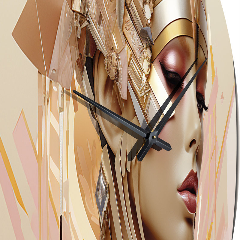 Horloge murale Futuristic Glam Model V, Moyenne
