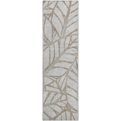 Premium Machine Washable Lisse Beige Rug