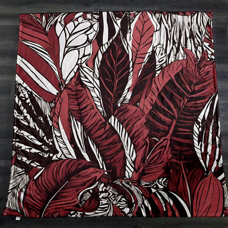 Throw Blanket, 51" W x 60" L