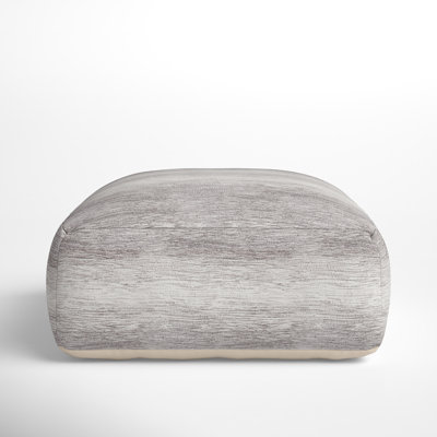 Talya 36" Wide Square Striped Pouf Ottoman by Joss & Main