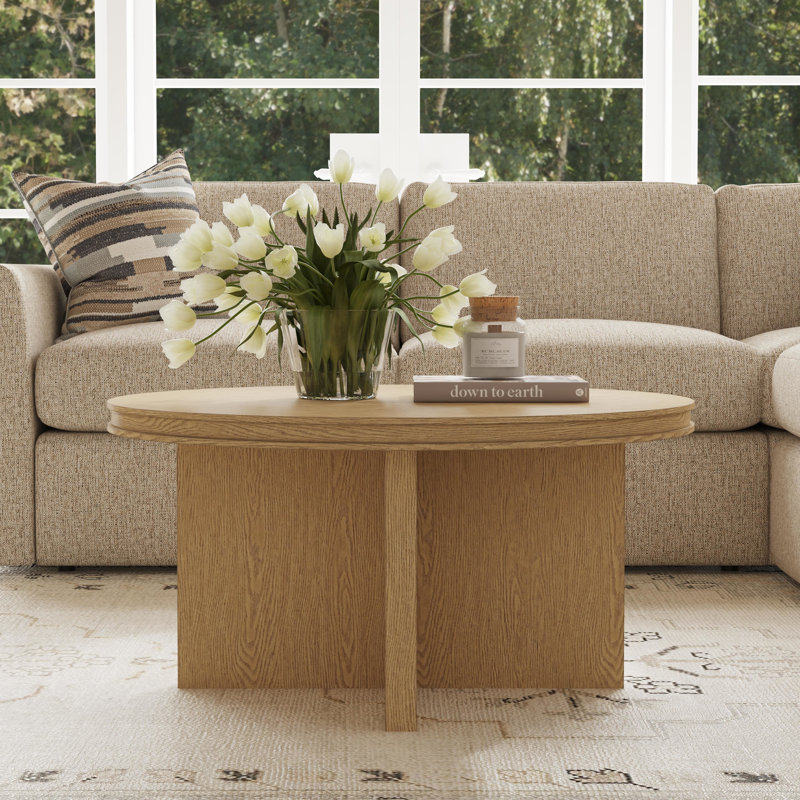 Table basse Birch Lane ™ Southampton, Bois de chêne