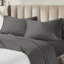 Ensemble de draps en coton uni 700 fils Pavo-116140626-114252210-114252207