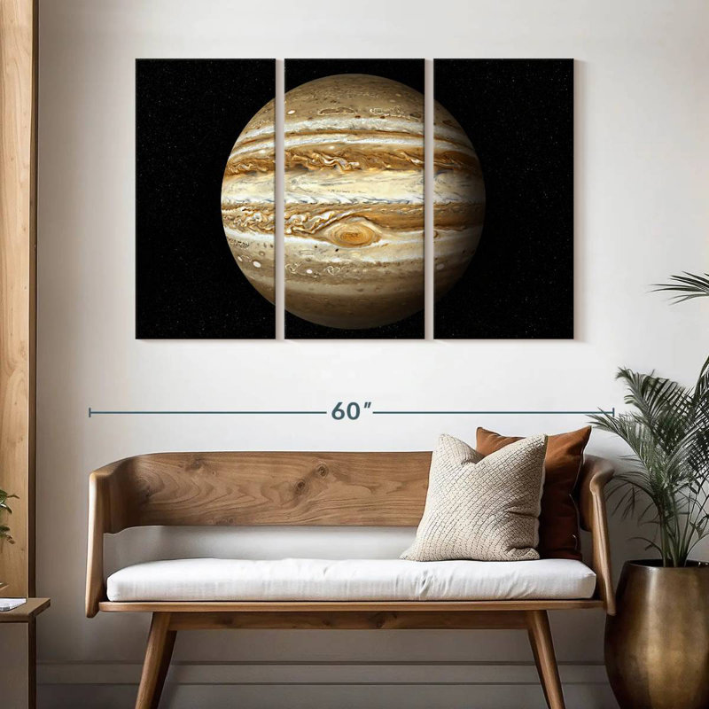 Oberle Jupiter Planet, 32" H x 50" W