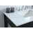 Hudson 36'' Single Bathroom Vanity with Engineered Marble Top-93548959