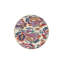 Tapis lavable coloré à motif floral-1105009406