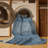 Machine Washable Abstract Gray Area Rug-983759112