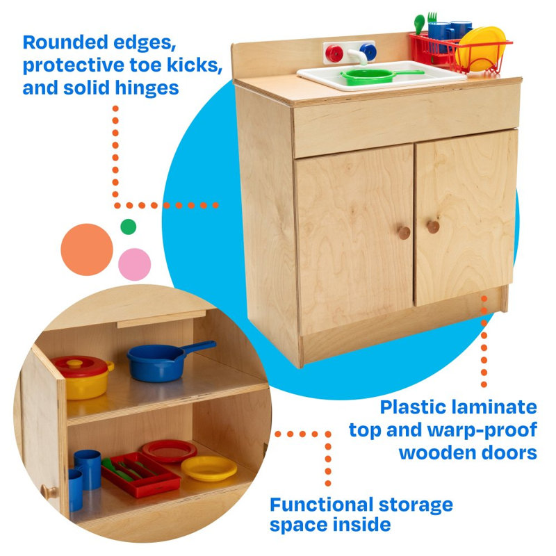 Preschool with Kitchen Accessories