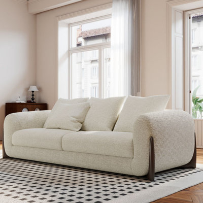 Wabi - sabi Simple Creamy Sofa