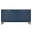 Buffet élégant avec portes à motif ondulé, armoire d'appoint-2007428742