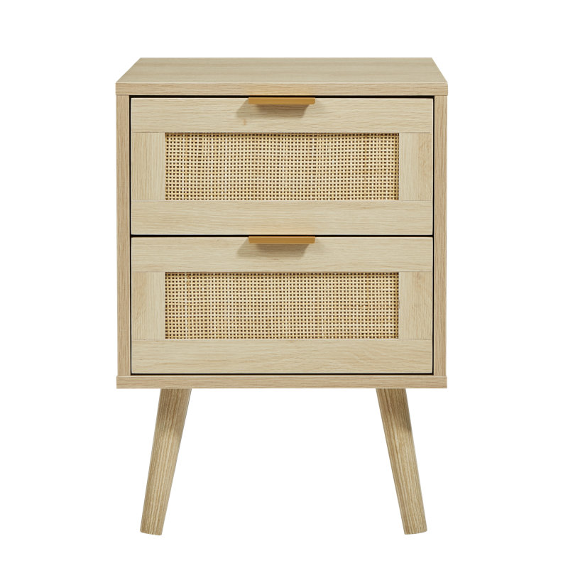 Ceto 2 Drawer Bedside Table