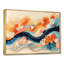 Abstrait corail vagues océaniques de l'éternité V - corail grand art mural-854335255-1011191587-1011191615