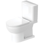 Duravit No.1 Single Flush Left Lever Toilet Tank