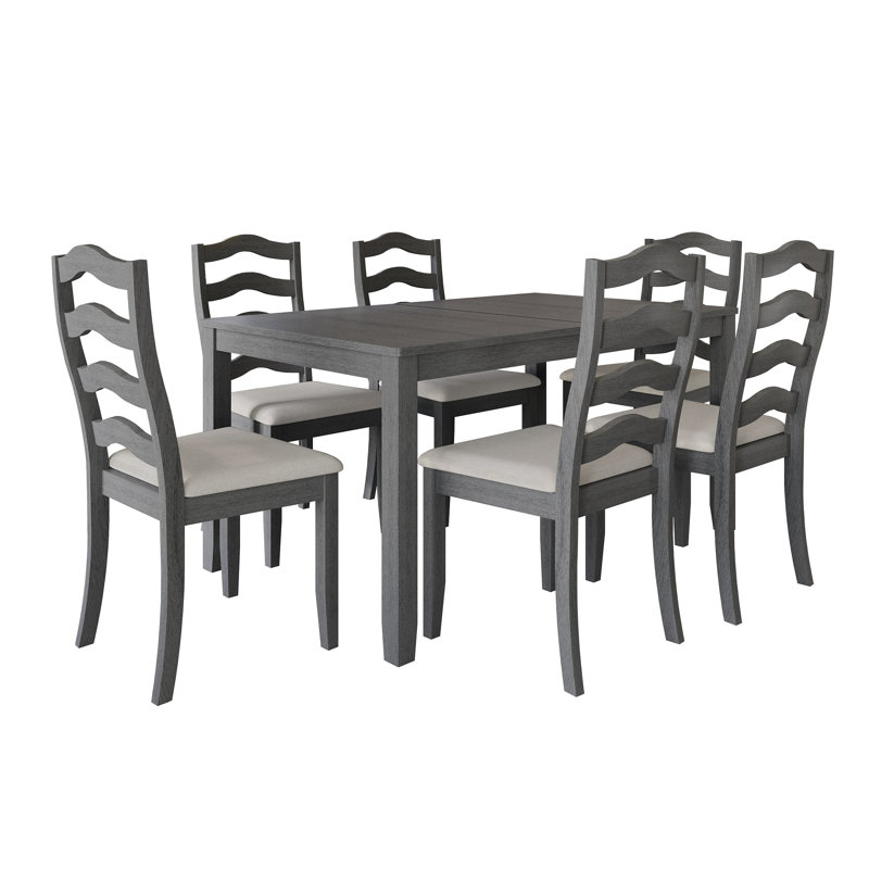 Ensemble repas 6 personnes Ocossio, Gris