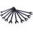 SAE Jumbo Combination Wrench Set Extra Large,10 PC SAE Black-Oxide Jumbo Combo Wrench Set  1-5/16" - 2" With Pouch