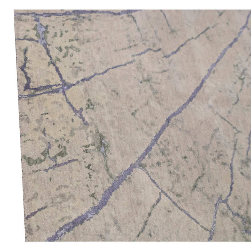 Tapis rectangulaire noué à la main