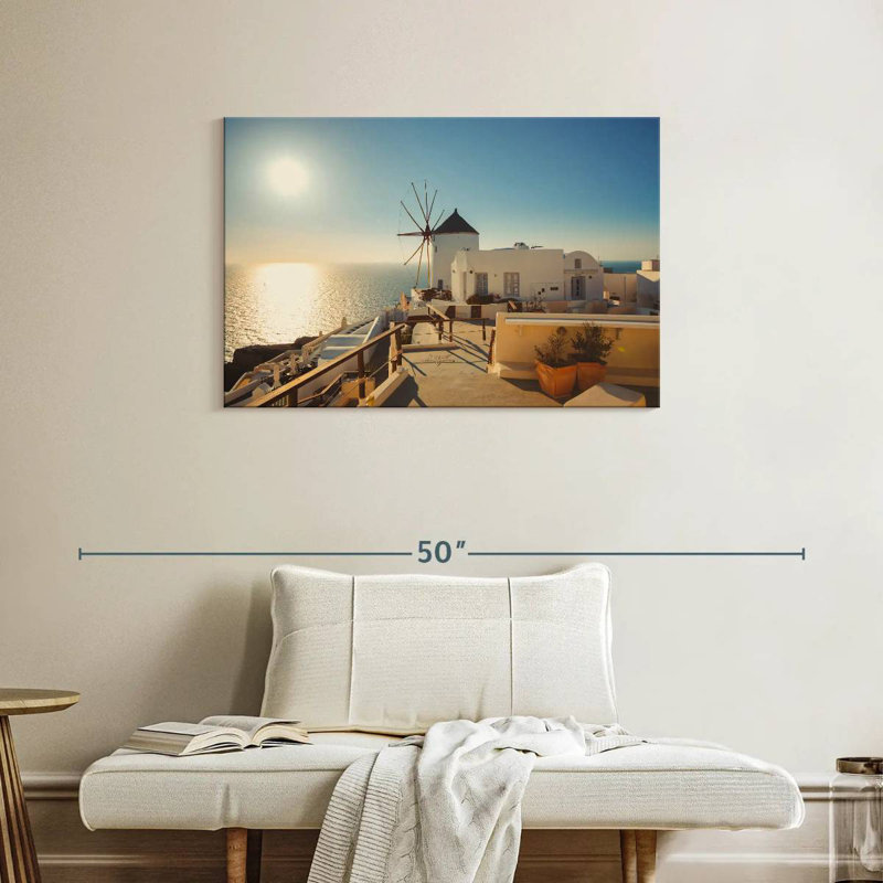 Gillard Coastal Santorini View, H 24 po x l 36 po