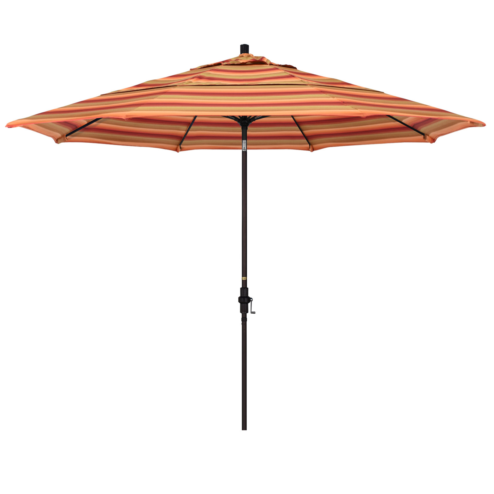 Brent 132'' Sunbrella® Outdoor Umbrella, Astoria Sunset Sunbrella®