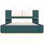 Lit plateforme tapissier avec panneau, cadre de lit plateforme avec coins arrondis doux anti-collision, stable et solide, aucun sommier tapissier requis, assemblage facile-1551174341-1551174343